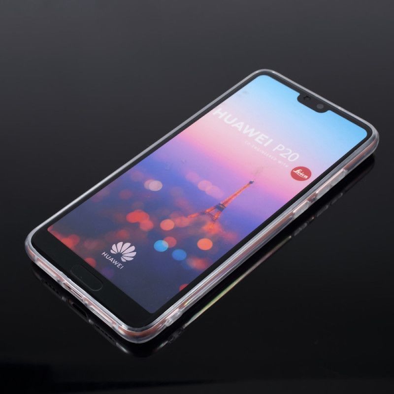 Coque Huawei P20 Marbre Laser