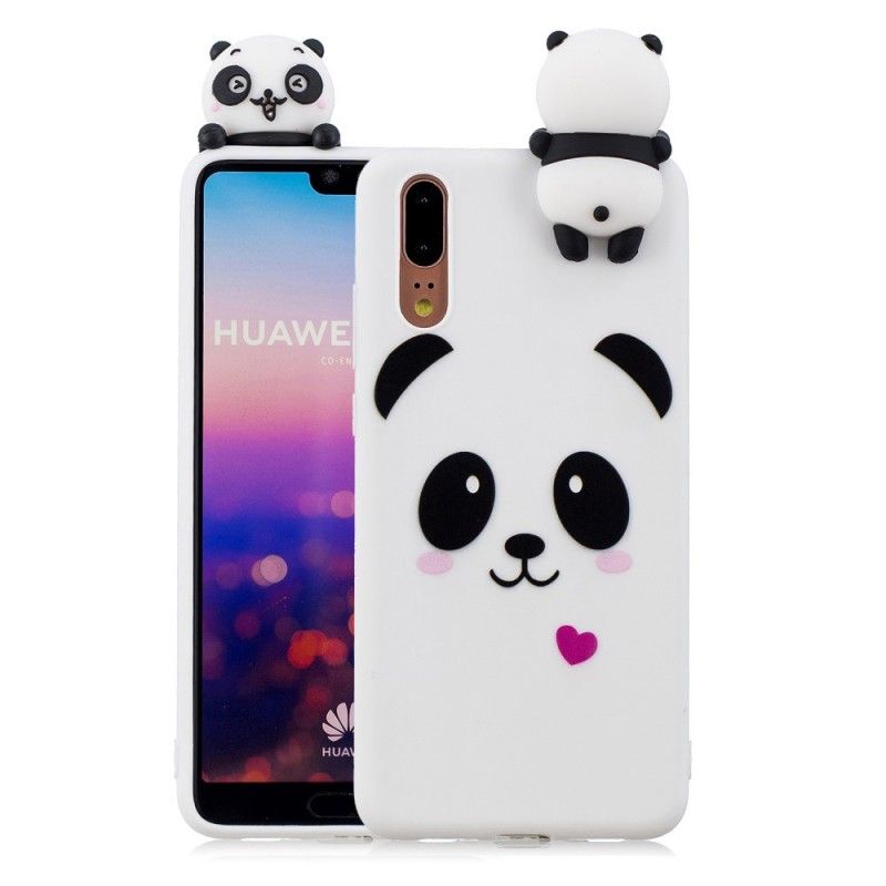 Coque Huawei P20 Panda 3d Fun