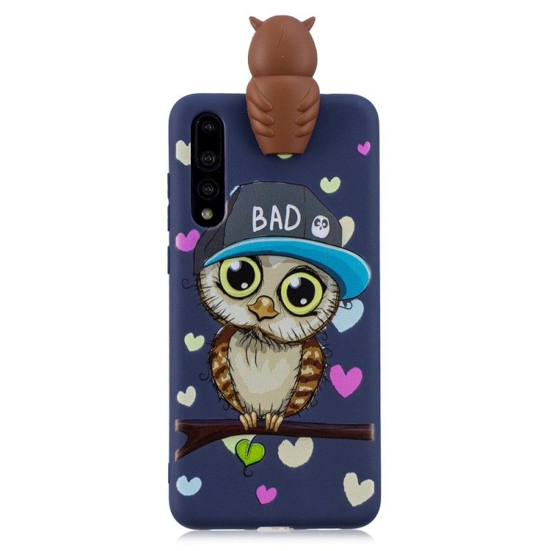 Coque Huawei P20 Pro 3d Bad Hibou Fun