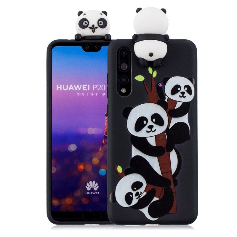 Coque Huawei P20 Pro 3d Famille De Pandas