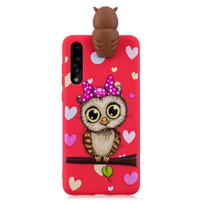 Coque Huawei P20 Pro 3d Miss Hibou