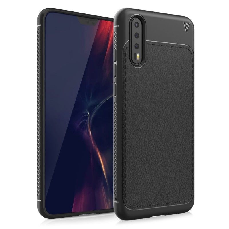 Coque Huawei P20 Pro Effet Cuir Premium