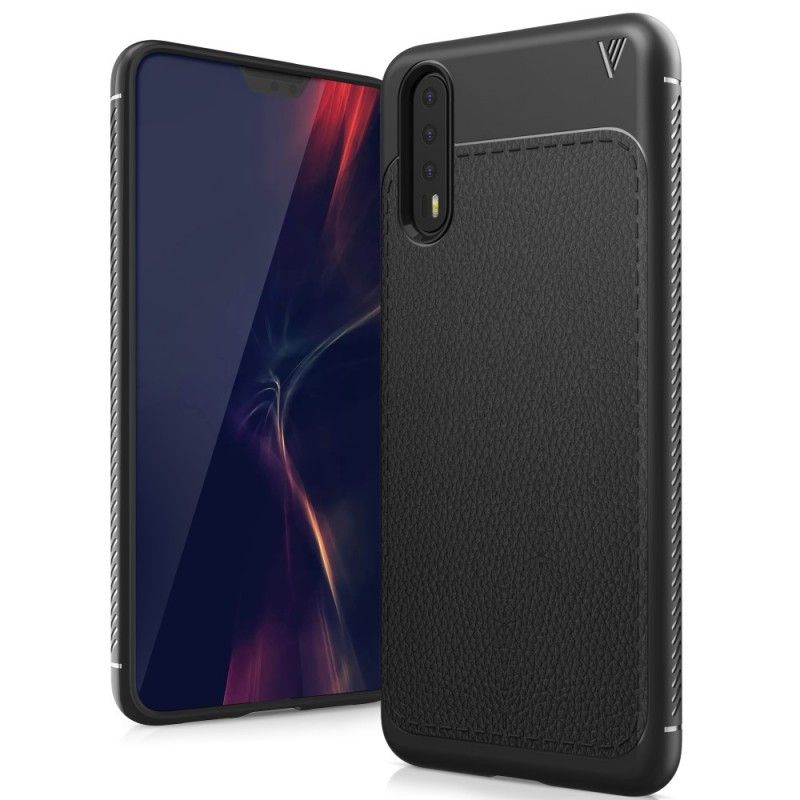 Coque Huawei P20 Pro Effet Cuir Premium