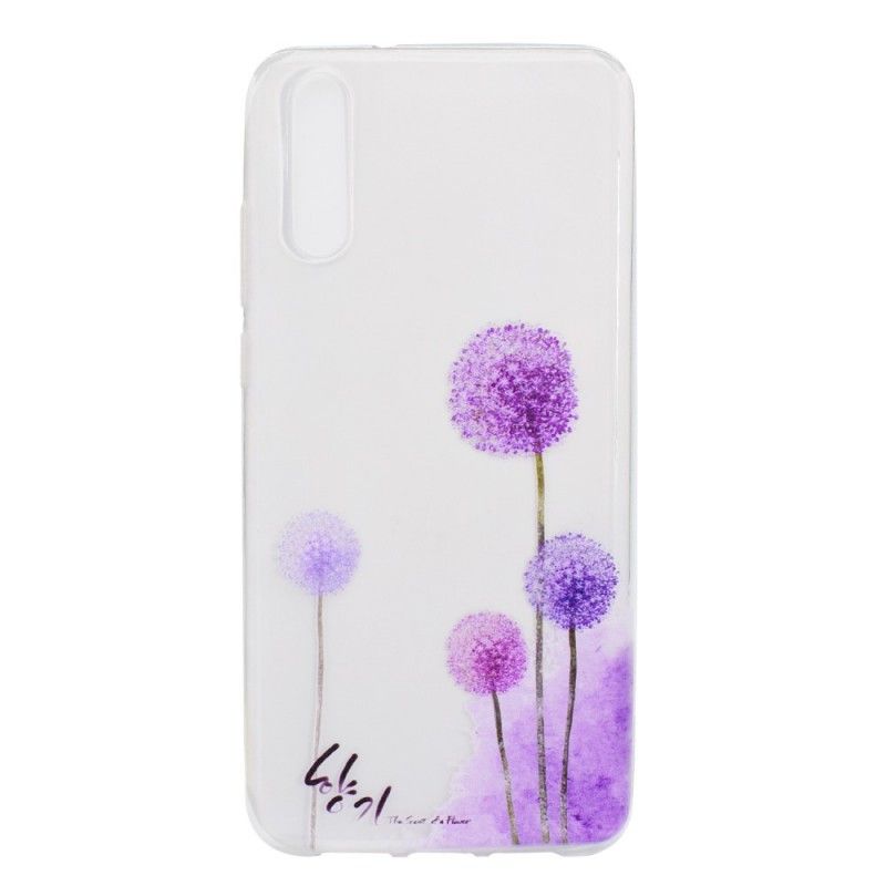 Coque Huawei P20 Pro Transparente Pissenlits Colorés