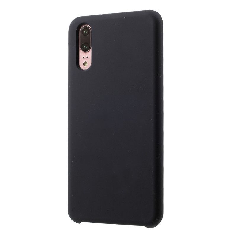 Coque Huawei P20 Silicone Liquide Premium