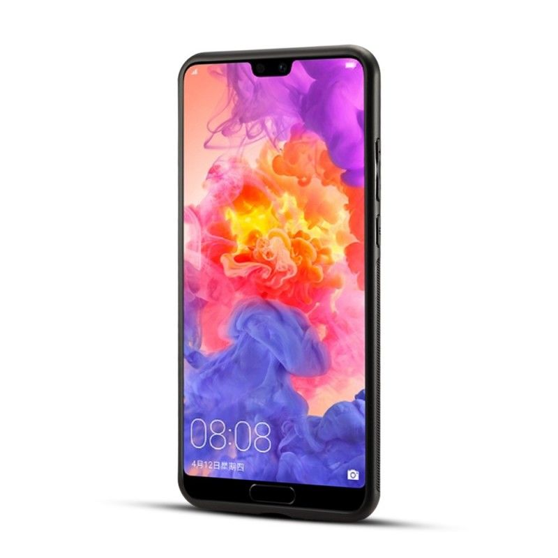 Coque Huawei P20 Simili Cuir Fleurs Liberty