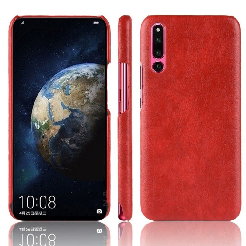 Coque Huawei P30 Effet Cuir Litchi Performance