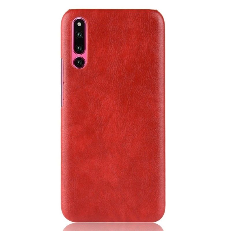 Coque Huawei P30 Effet Cuir Litchi Performance