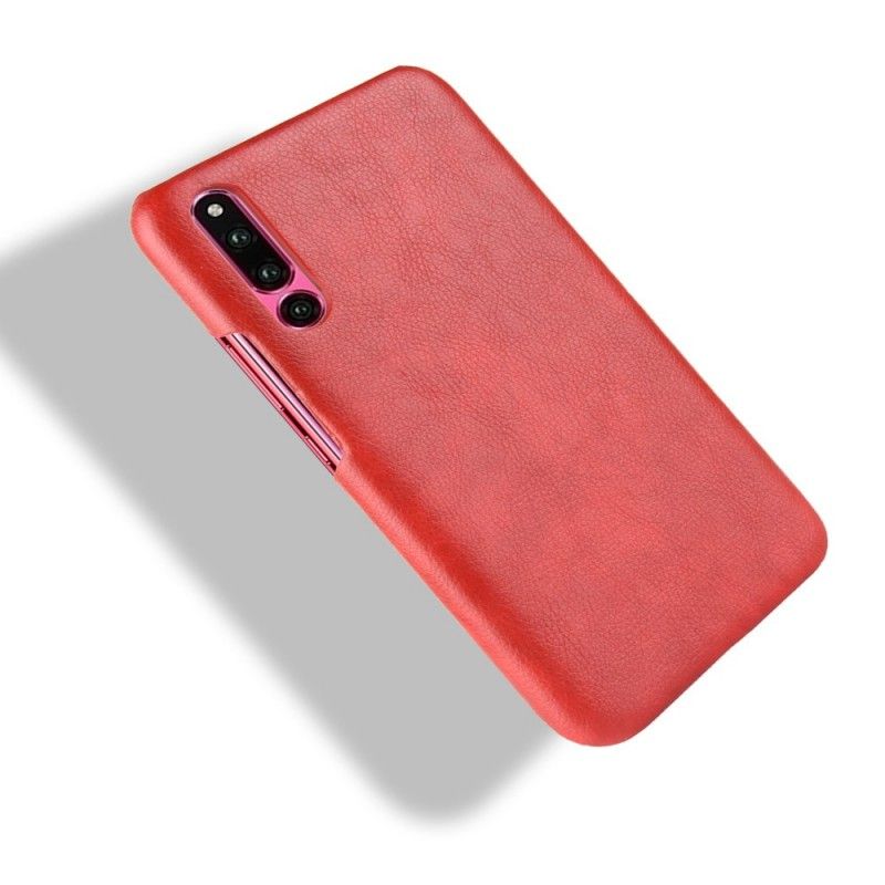 Coque Huawei P30 Effet Cuir Litchi Performance