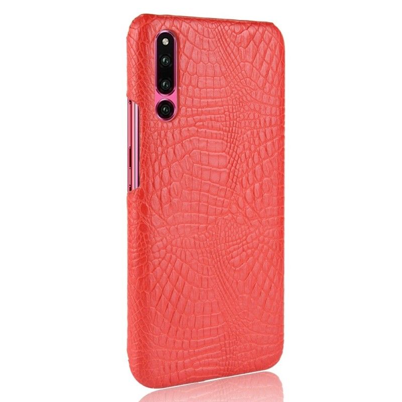 Coque Huawei P30 Effet Peau De Crocodile