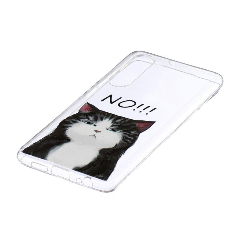 Coque Huawei P30 Le Chat Qui Dit Non