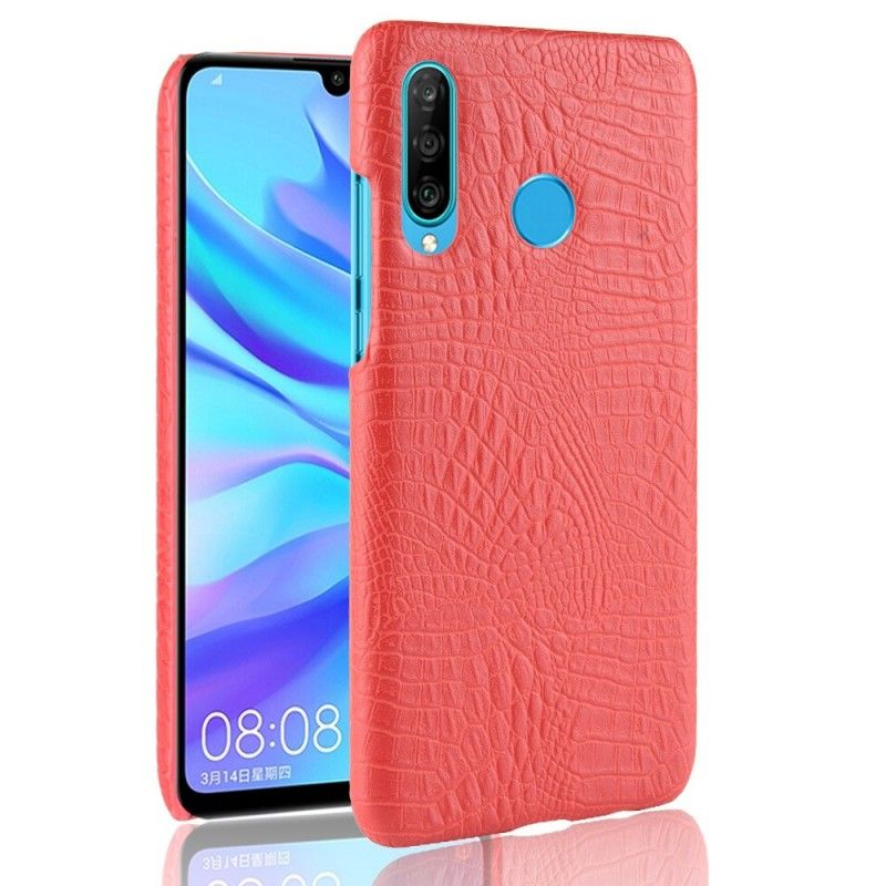 Coque Huawei P30 Lite Effet Peau De Crocodile