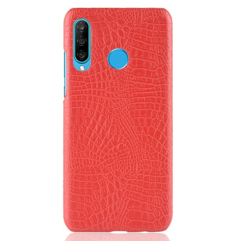 Coque Huawei P30 Lite Effet Peau De Crocodile