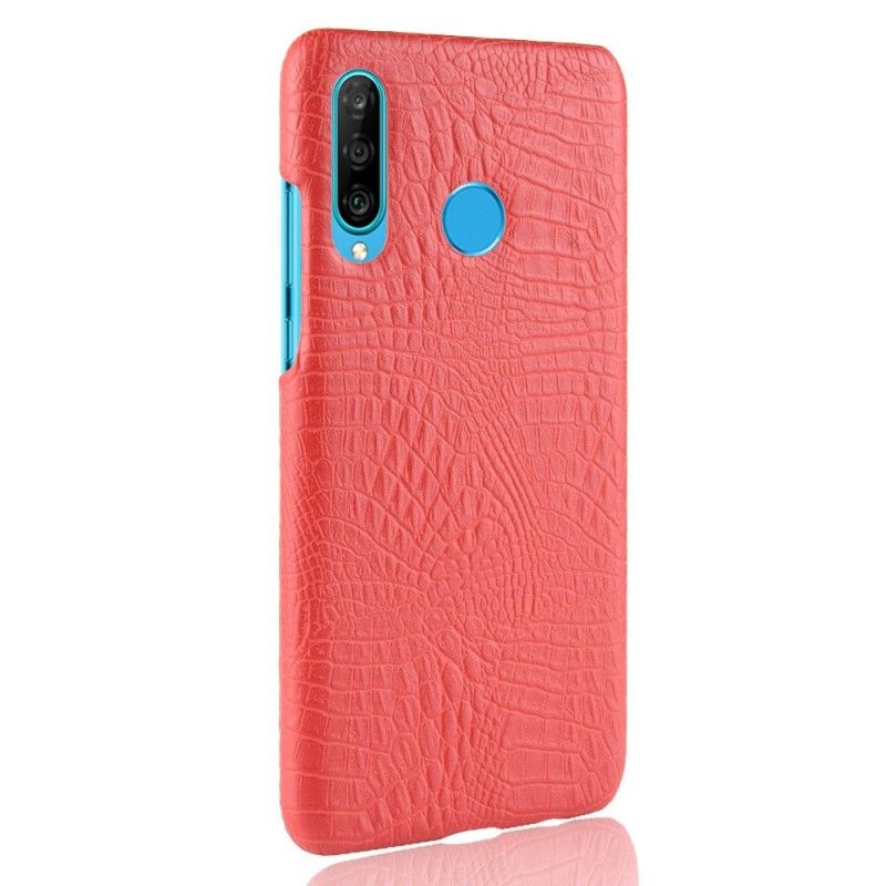 Coque Huawei P30 Lite Effet Peau De Crocodile