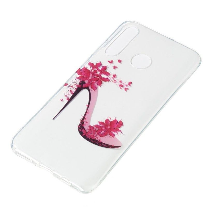 Coque Huawei P30 Lite Escarpin Fleuri