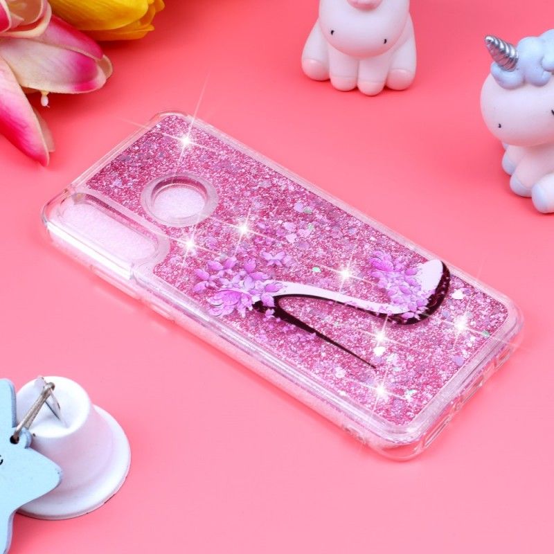 Coque Huawei P30 Lite Escarpin Glitters