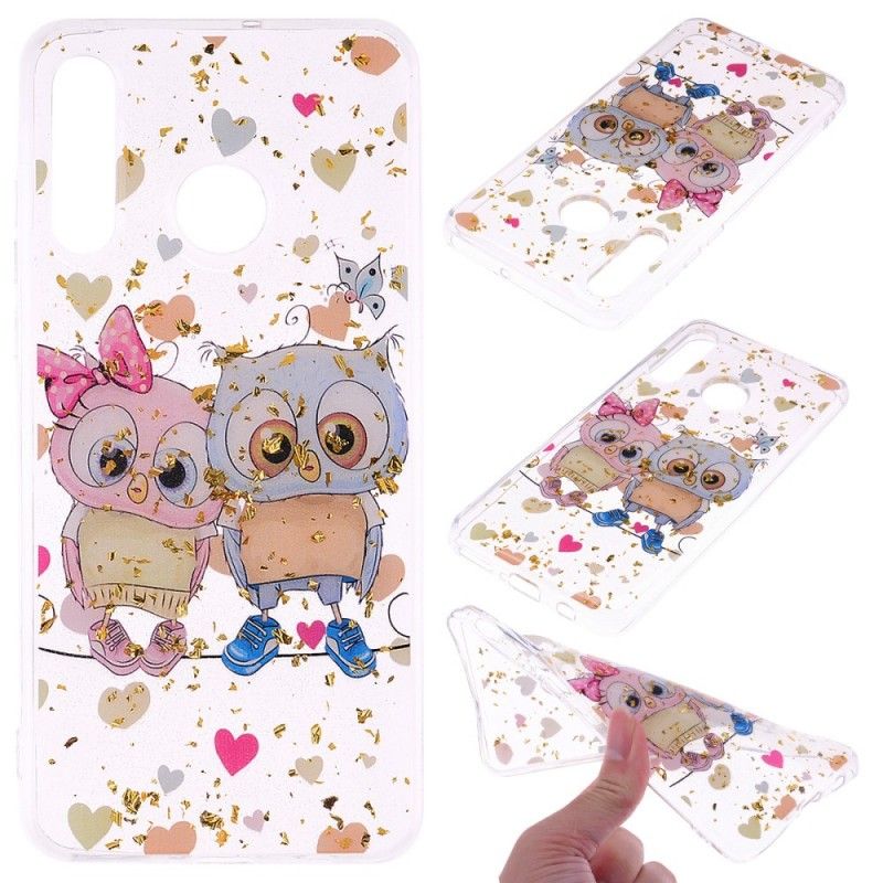 Coque Huawei P30 Lite Hiboux Cute