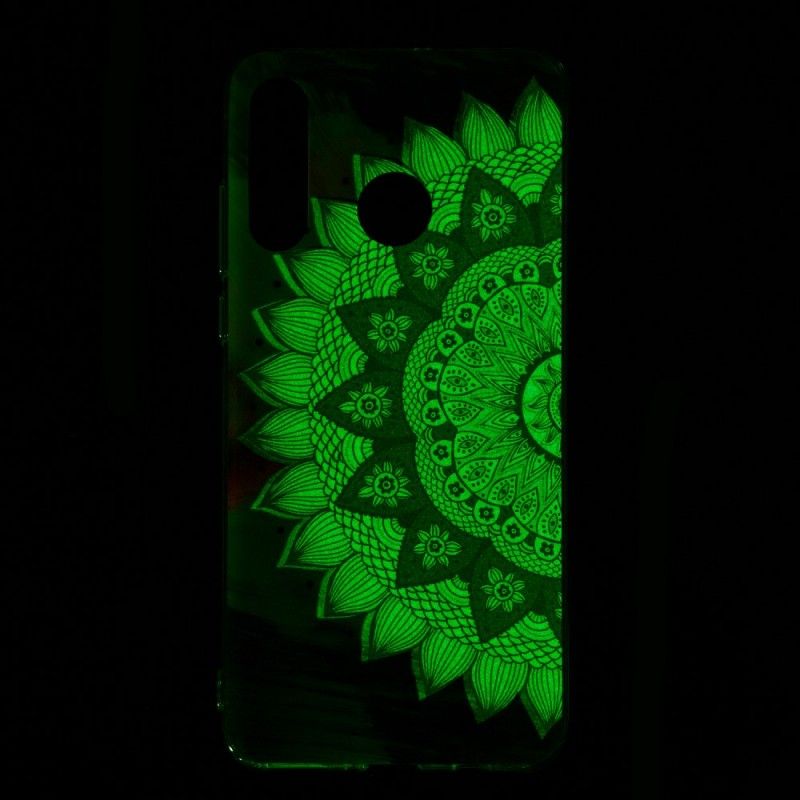 Coque Huawei P30 Lite Mandala Coloré Fluorescente