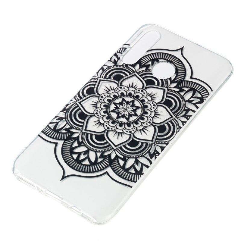 Coque Huawei P30 Lite Mandala Noir Art