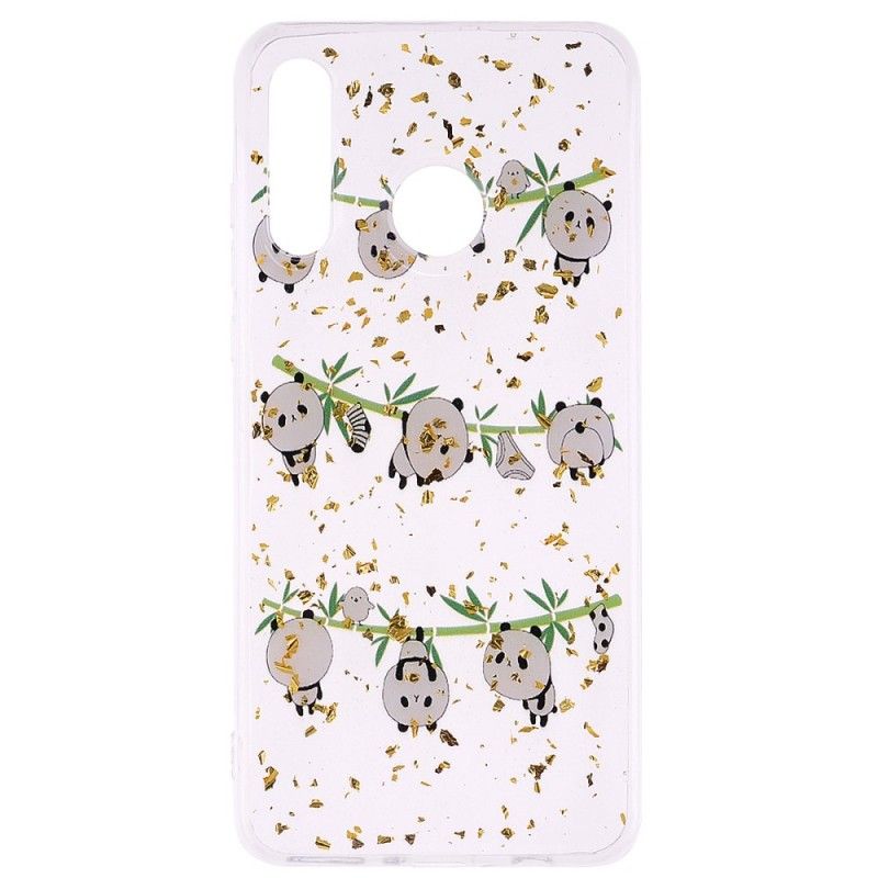 Coque Huawei P30 Lite Pandas Sur La Corde À Linge