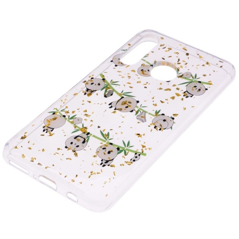 Coque Huawei P30 Lite Pandas Sur La Corde À Linge