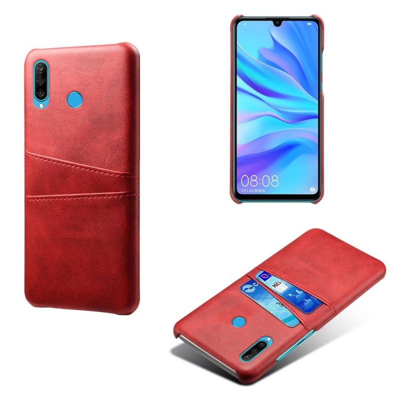 Coque Huawei P30 Lite Porte Cartes Effet Cuir