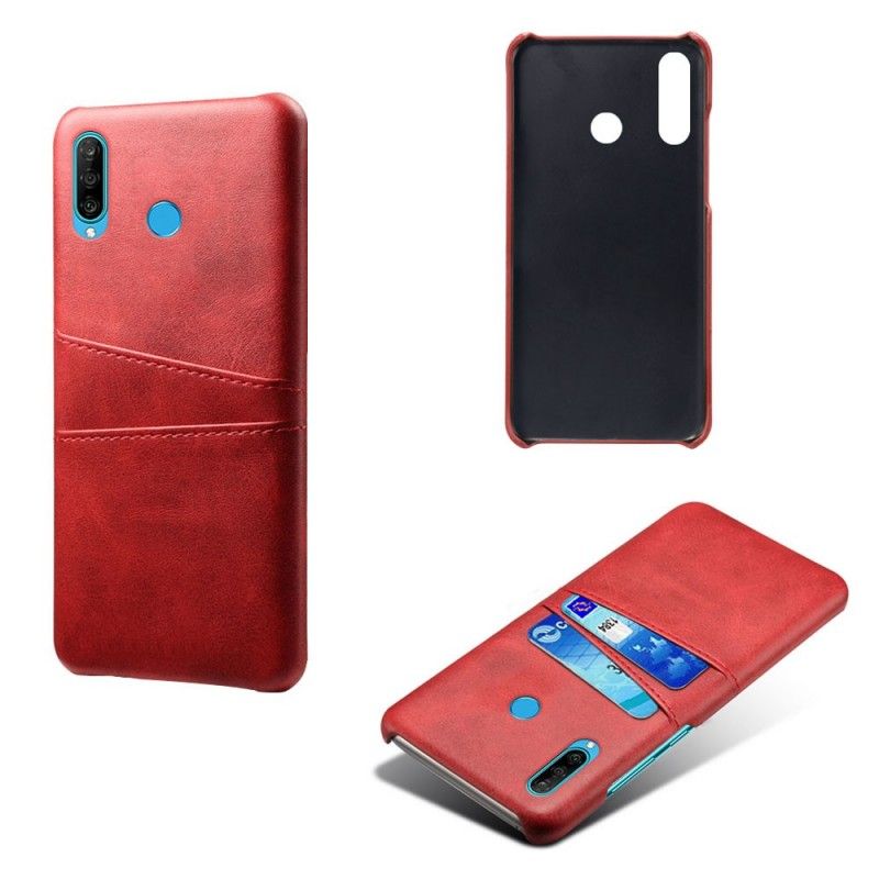 Coque Huawei P30 Lite Porte Cartes Effet Cuir