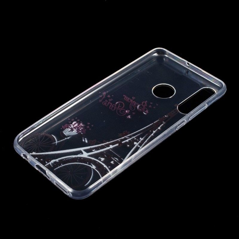 Coque Huawei P30 Lite Transparente Bonjour Paris