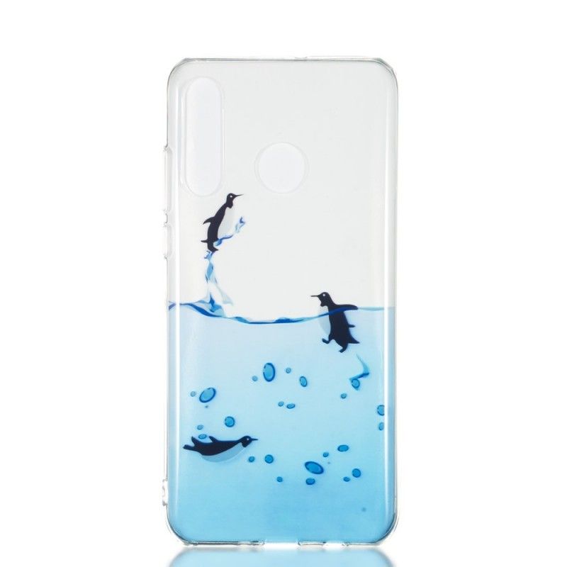 Coque Huawei P30 Lite Transparente Jeu De Pingouins