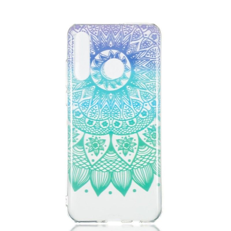 Coque Huawei P30 Lite Transparente Mandala Coloré