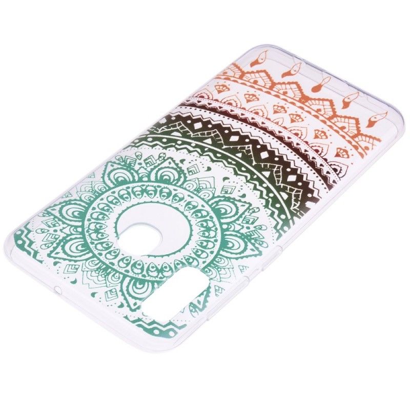 Coque Huawei P30 Lite Transparente Mandala Coloré