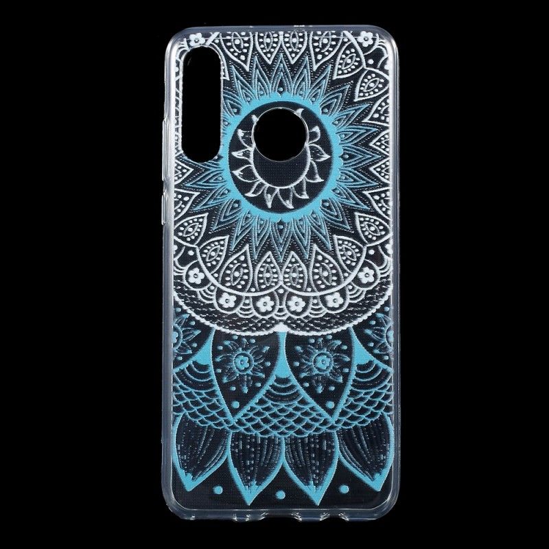 Coque Huawei P30 Lite Transparente Mandala Coloré