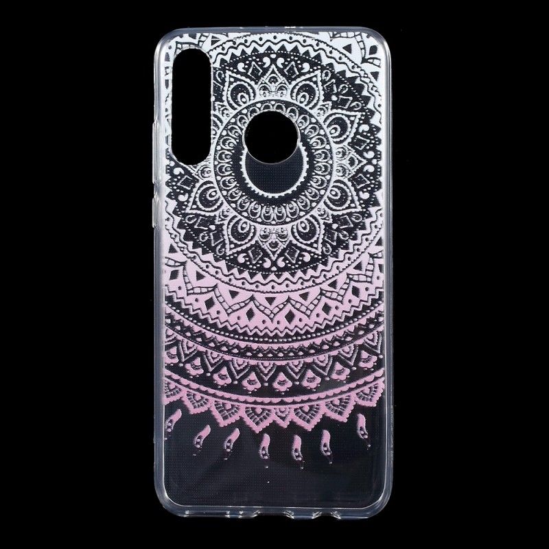 Coque Huawei P30 Lite Transparente Mandala Coloré