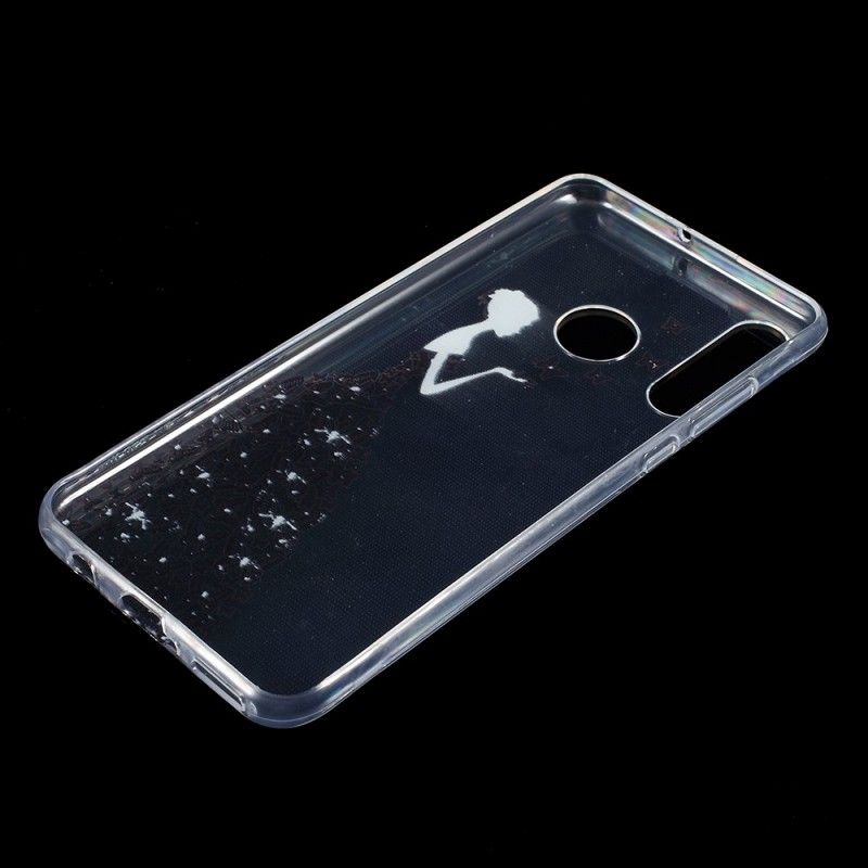 Coque Huawei P30 Lite Transparente Robe Papillons