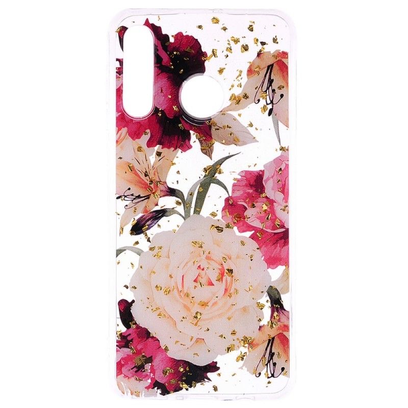 Coque Huawei P30 Lite Transparente Superbes Bouquets