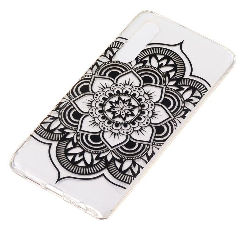 Coque Huawei P30 Mandala Noir Art