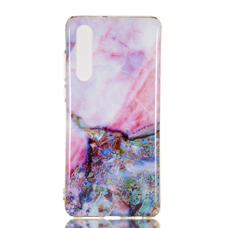 Coque Huawei P30 Marbre Multicolore