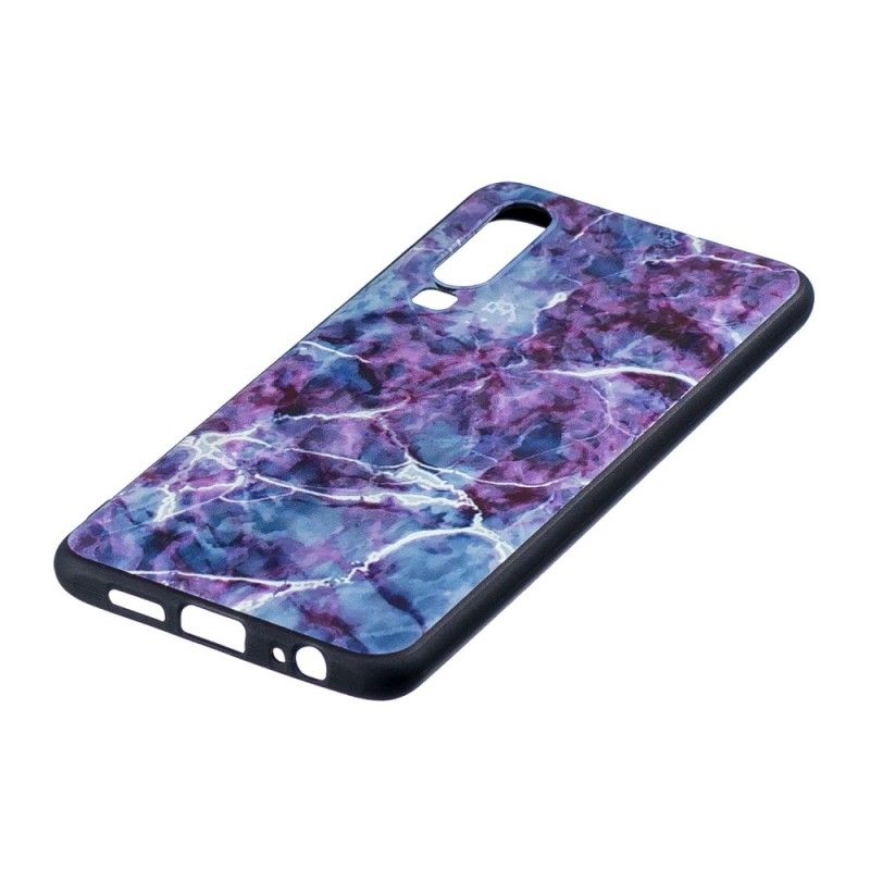 Coque Huawei P30 Marbre Violet