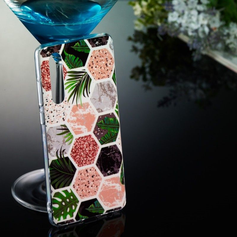 Coque Huawei P30 Paillettes Ruches Et Herbe