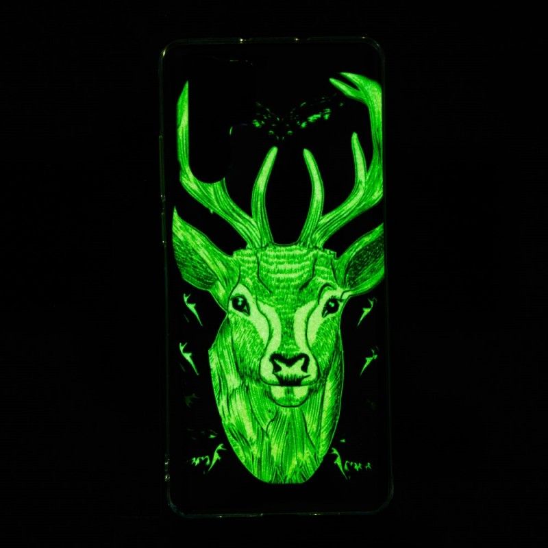 Coque Huawei P30 Pro Cerf Majestueux Fluorescente