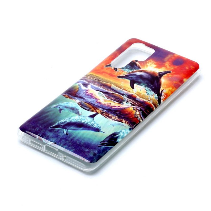 Coque Huawei P30 Pro Dauphins En Liberté