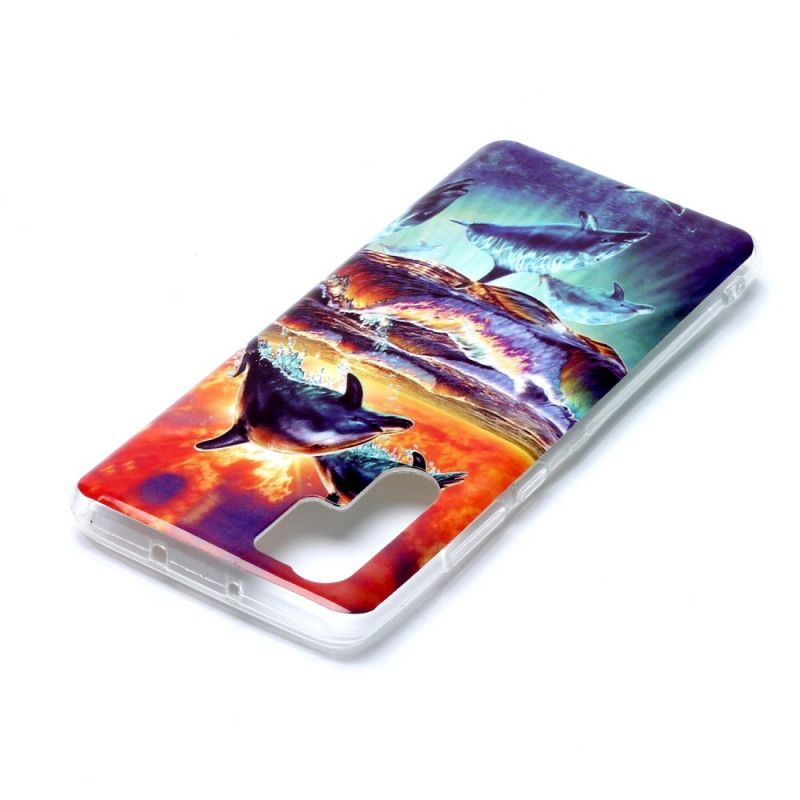 Coque Huawei P30 Pro Dauphins En Liberté