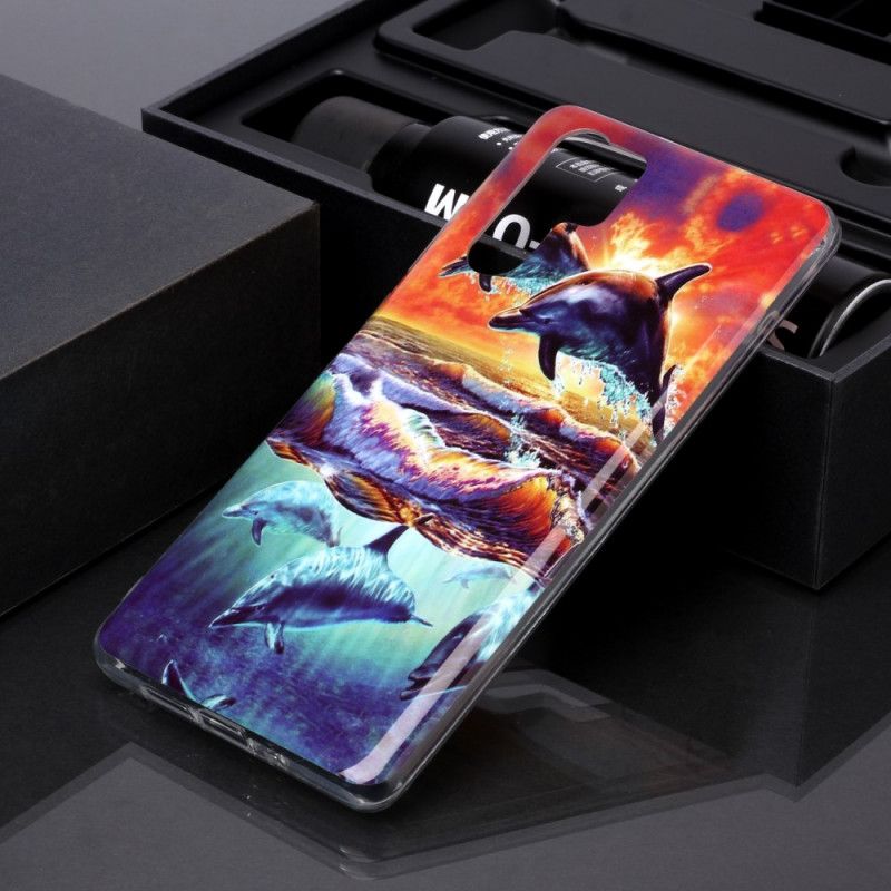 Coque Huawei P30 Pro Dauphins En Liberté