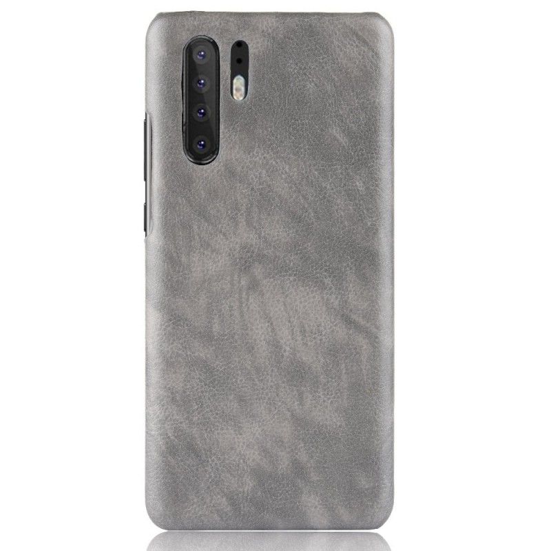 Coque Huawei P30 Pro Effet Cuir Litchi Performance