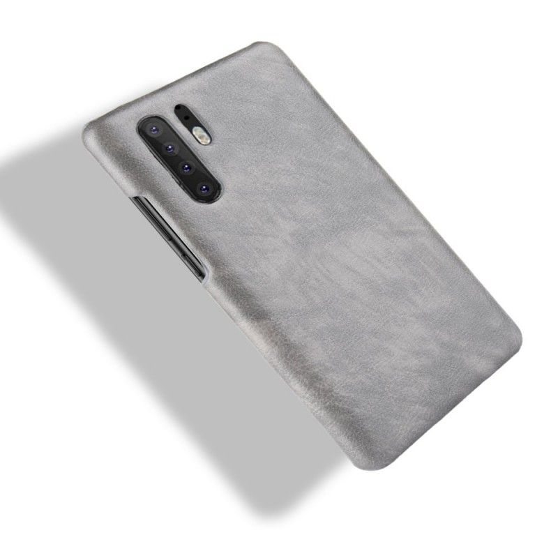 Coque Huawei P30 Pro Effet Cuir Litchi Performance