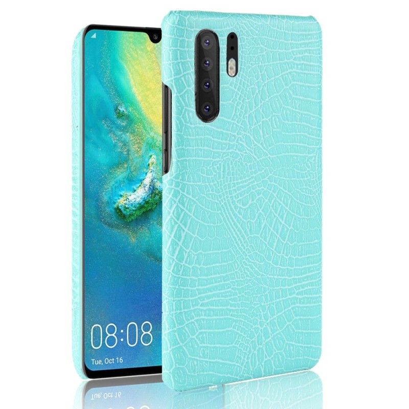 Coque Huawei P30 Pro Effet Peau De Crocodile