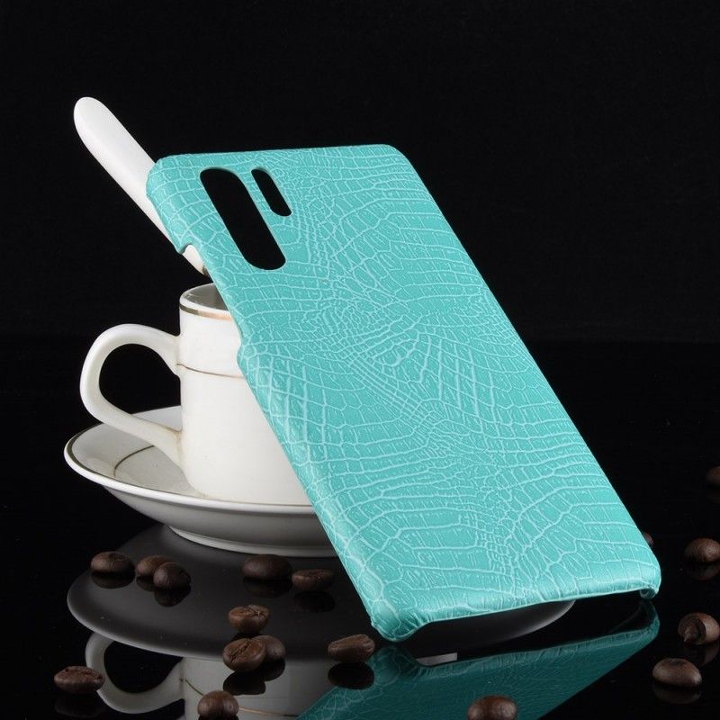 Coque Huawei P30 Pro Effet Peau De Crocodile