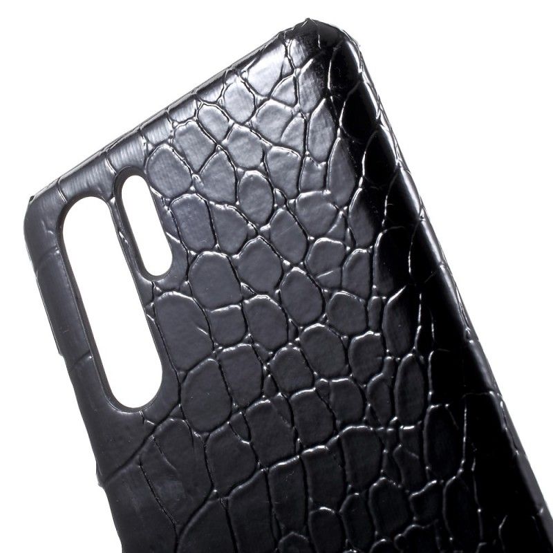 Coque Huawei P30 Pro Effet Peau De Crocodile