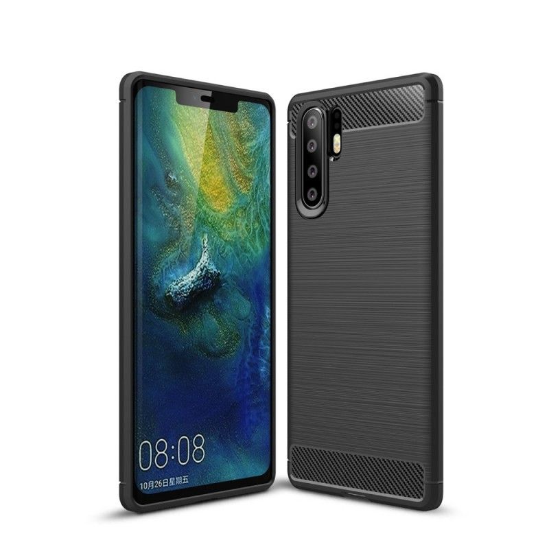 Coque Huawei P30 Pro Fibre Carbone Brossée