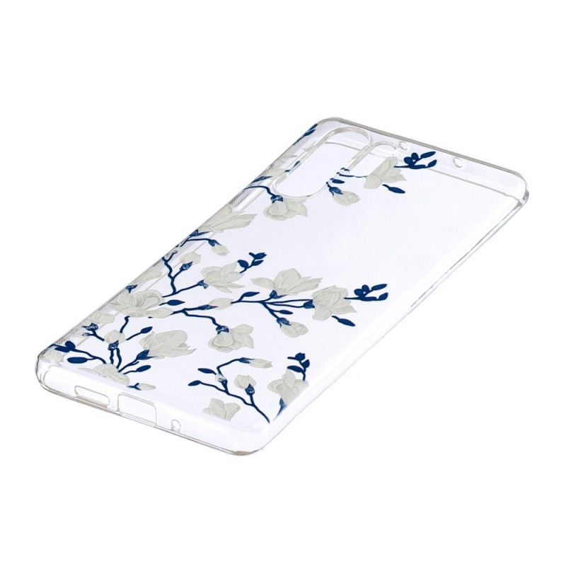 Coque Huawei P30 Pro Fleurs Blanches